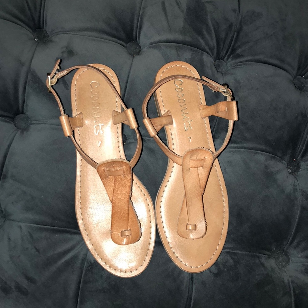 Coconuts Tan Sandals